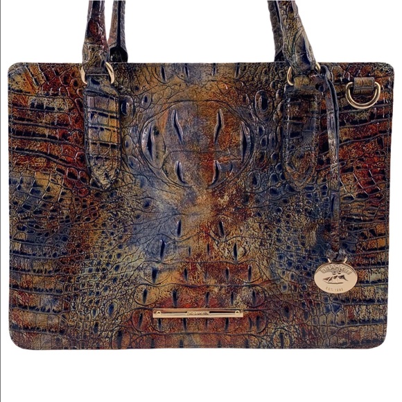 SOLD 10.18.20 BRAHMIN SMALL CAMILLE CEDAR SATCHEL - Picture 14 of 16